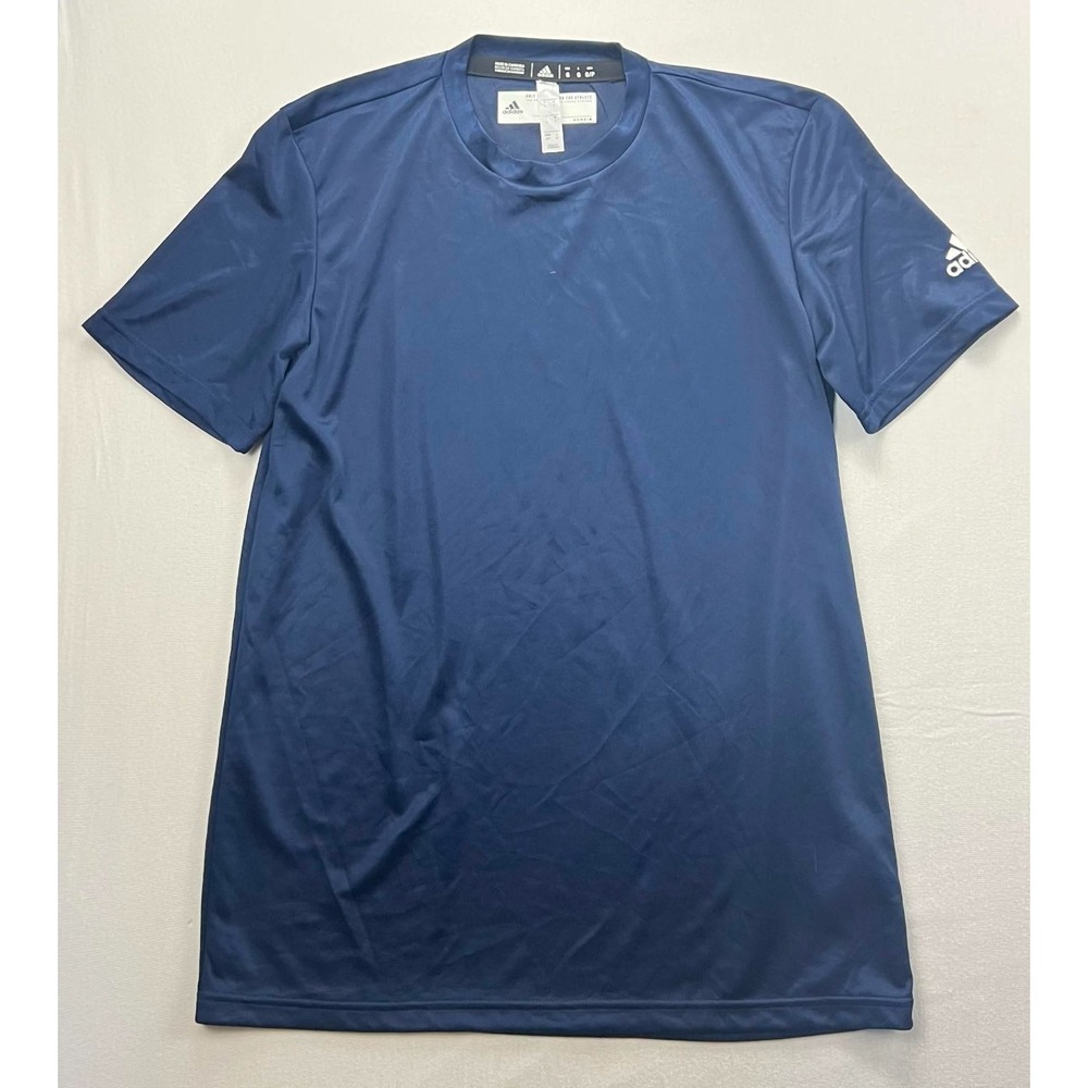 NWOT New Adidas Men's Navy Blue Aeroready Athletic Training T-Shirt Size S Small